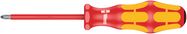 165 i PZ VDE Insulated screwdriver for Pozidriv screws, PZ 1x80, Wera