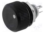 Potentiometer: shaft; single turn; 220kΩ; 1W; ±20%; linear; cermet VISHAY