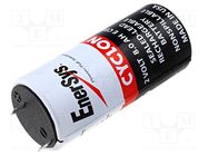 Re-battery: acid-lead; 2V; 8Ah; Size: E; AGM; Ø44x100mm; -85÷85°C ENERSYS