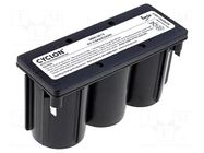 Re-battery: acid-lead; 6V; 5Ah; Size: MONOBLOK; AGM; 139x54x77mm ENERSYS