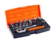 SOCKET SET 1/4" DRIVE 25 PIECE