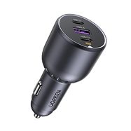 Ugreen EC705 car charger 130W 2x USB-C 1x USB-A - gray, Ugreen