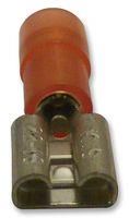 CRIMP TERMINAL, FEMALE, RED, PK100