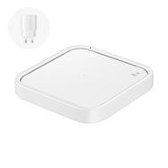 Samsung Wireless Charger Pad EP-P2400TWEGEU 15W inductive charger - white + mains charger, Samsung