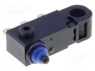 Microswitch SNAP ACTION; 0.1A/125VAC; 2A/12VDC; without lever OMRON Electronic Components