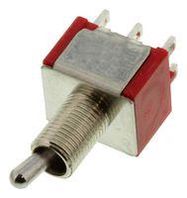 TOGGLE SWITCH, 3PDT, 0.4VA, 20V, SOLDER