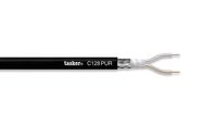 Tasker C128PUR 2x0,35 cable (black), Tasker