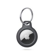 Tech-Protect Rough Case for Apple AirTag with Ring - Black, Tech-Protect