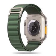 Tech-Protect Nylon Pro Strap for Apple Watch 4 / 5 / 6 / 7 / 8 / 9 / SE / Ultra 1 / 2 (42/44/45/49 mm) - Dark Green, Tech-Protect