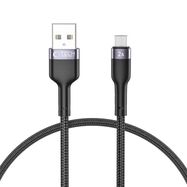 Tech-Protect UltraBoost 2 micro USB / USB-A cable 2.4A 0.25m - black, Tech-Protect