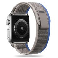 Tech-Protect Nylon Strap for Apple Watch 4 / 5 / 6 / 7 / 8 / 9 / SE (38/40/41 mm) - Gray-Blue, Tech-Protect