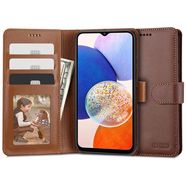 Tech-Protect Wallet Case for Samsung Galaxy A14 4G / 5G - Brown, Tech-Protect