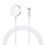 Tech-Protect UltraBoost Magnetic Inductive Charger with USB-C Connector for Apple Watch 1.2m - White, Tech-Protect