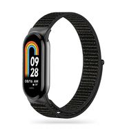 Tech-Protect Nylon Strap for Xiaomi Smart Band 8 / 8 NFC - Black, Tech-Protect