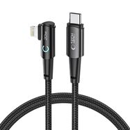 Tech-Protect UltraBoost L Cable Lightning (angled) / USB-C (straight) PD 20W 3A 1m - gray, Tech-Protect