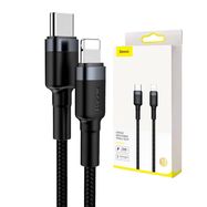 Baseus Cafule Cable Type-C to iP PD 18W 1m Gray+Black, Baseus