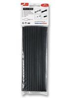 HEATSHRINK, 3:1, 12MM, BLK, PK10