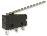 MICROSWITCH, SPDT, 5A, LONG LEVER