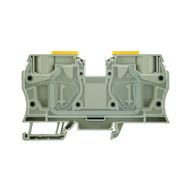 Feed-through terminal block, Tension-clamp connection, 35 mm², 800 V, 125 A, Number of connections: 2 Weidmuller