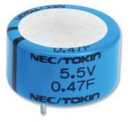 CAP, 1F, 5.5V, SUPER, RADIAL