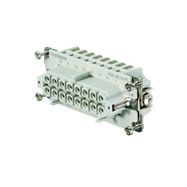 Contact insert (industry plug-in connectors), Female, 500 V, 16 A, Number of poles: 16, Tension-clamp connection, Size: 6 Weidmuller