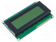 Display: LCD; alphanumeric; STN Positive; 20x4; 60x98x14.5mm; LED DISPLAY ELEKTRONIK