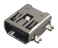 MINI USB, 2.0 TYPE AB, RECEPTACLE, SMT