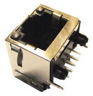 SOCKET, RJ45, R/A, LED