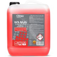 Excellent liquid for cleaning bathrooms, sanitary equipment, joints CLINEX W3 Multi 5L, Clinex