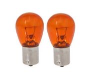 Lamp 12V 21W BAU15s yelow 2pcs. NARVA