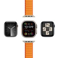 Puro Extreme Nylon Strap for Apple Watch 42 / 44 / 45 / 49 mm - Orange, Puro