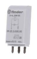 MODULE, VARISTOR + LED, 110-220VAC/DC