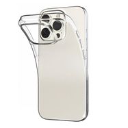 Puro 03 Nude Silicone Case for iPhone 16 Pro - Transparent, Puro