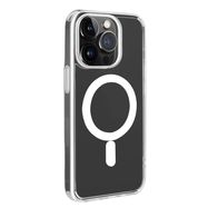 Puro Lite Mag MagSafe Silicone Case for iPhone 14 Pro - Transparent, Puro
