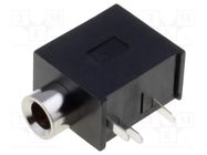 Connector: Jack 3,5mm; socket; female; stereo; ways: 3; THT ADAM TECH