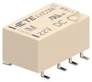 SIGNAL RELAY, DPDT, 2A, 250VAC, SMD