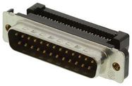 D SUB CONN, PLUG, 25POS, DB, IDC/IDT