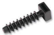 WALL PLUG TIE MOUNT, 9MM, 100/PK