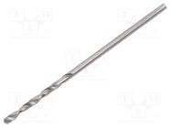 Drill bit; for metal; Ø: 1.3mm; Features: hardened 