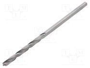 Drill bit; for metal; Ø: 2mm; Features: hardened DONAU ELEKTRONIK