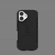 UAG Civilian Magsafe iPhone 16 Case - Black, UAG