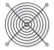 FAN FINGER GUARD, METAL, 120MM, BLACK