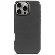 Decoded Leather Backcover case with MagSafe for iPhone 16 Pro Max - black, Decoded