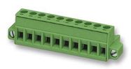 TERMINAL BLOCK, PLUGGABLE, 4POS, 12AWG