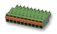 TERMINAL BLOCK, PLUGGABLE, 6POS, 16AWG