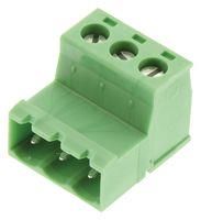 TERMINAL BLOCK, PLUGGABLE, 3POS, 12AWG