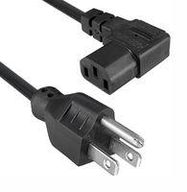 POWER CORD, NEMA 5-15P-R/A IEC C13, 118"