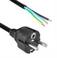 POWER CORD, CEE 7/7 PLUG-FREEEND, 2.5M