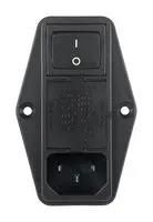 CONNECTOR, POWER ENTRY, PLUG, 10A