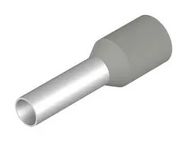 TERMINAL, FERRULE, 10 X 2.8MM, GREY